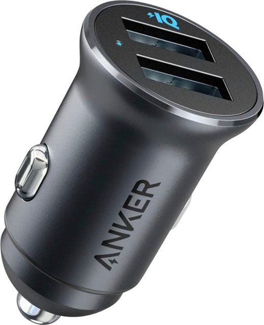 Cargador auto ANKER PowerDrive 2 Alloy - Plateado