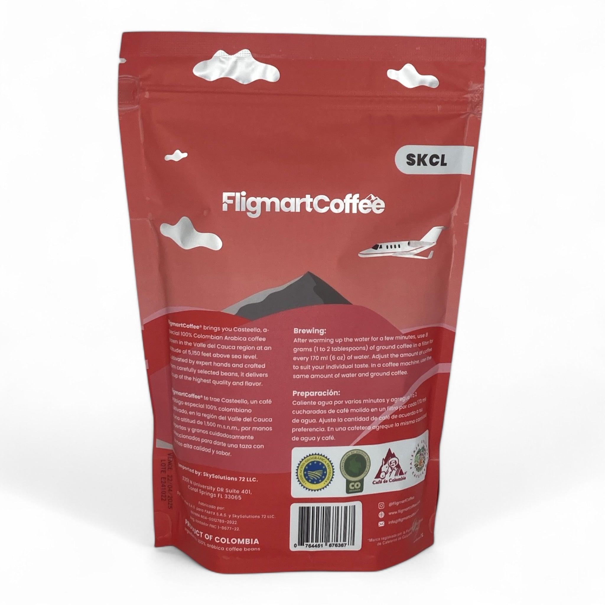 Cafe especial 100% colombiano 340 gr - FligmartCoffee